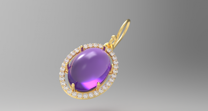 Caboushon Earring