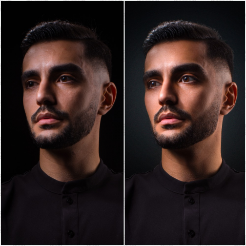 Мужская ретушь