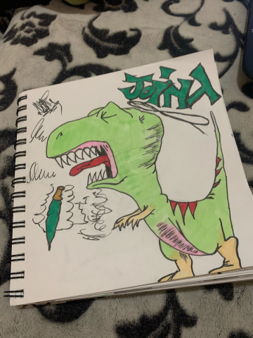 Скетч граффити