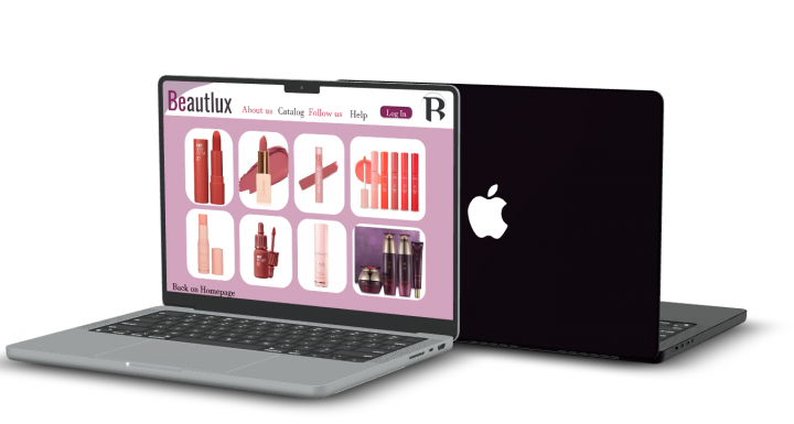 дизайн сайта магазина косметики