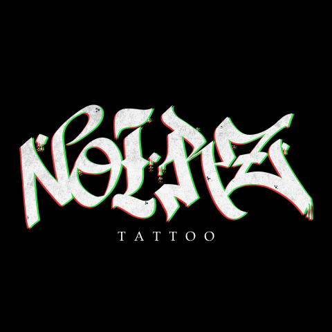 Noirz леттеринг, логотип