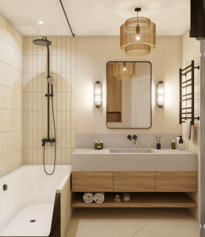 Master bathroom