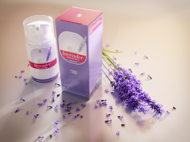 Предметная визуализация "Крем для лица"