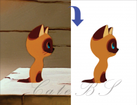 Отрисовка изображения из растра в вектор