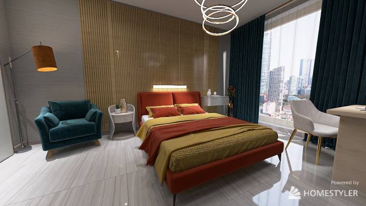 3 д визуализация спальни