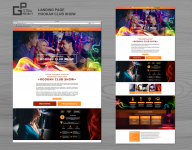 Landing Page "Hookah Club Show"