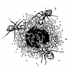 Иллюстрация "Муравьи сверху"