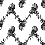 Паттерн с оленью