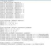 Pascal. Выполнить задания по матрицам, вектора и многоугольникам