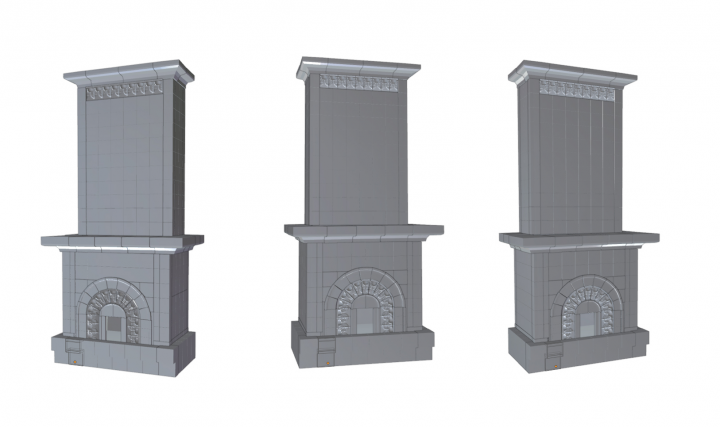 Камин для дальнейшей визуализации