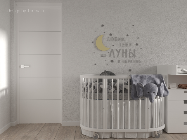 Детская до 2 лет в загородном доме