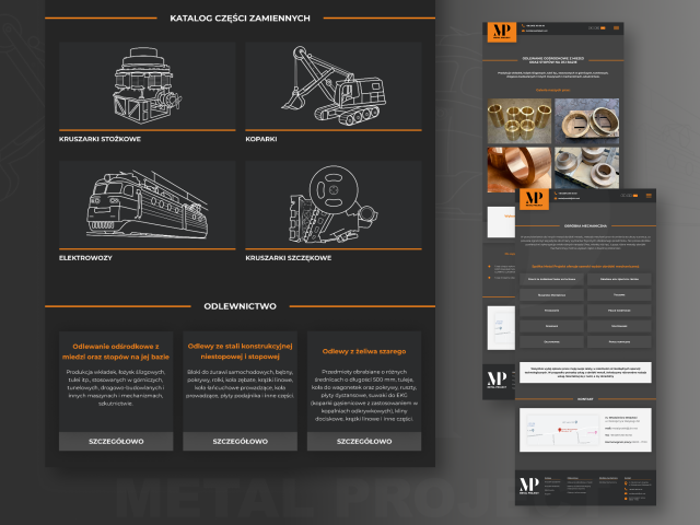 Сайт для компании Metal Project