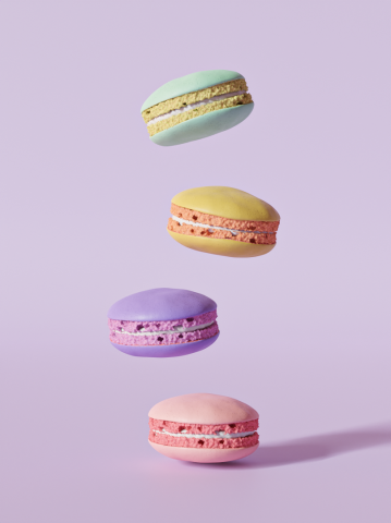 Макаруны 3D product design