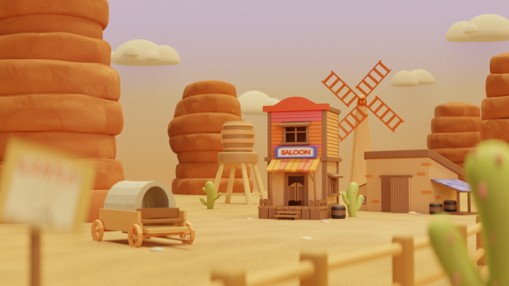 wild west environment