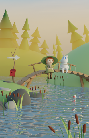 Муми-тролль 3D