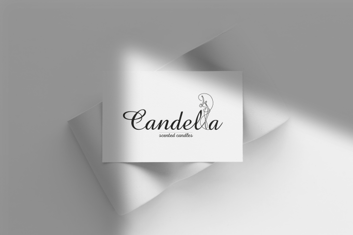 Логотип для магазина свечей