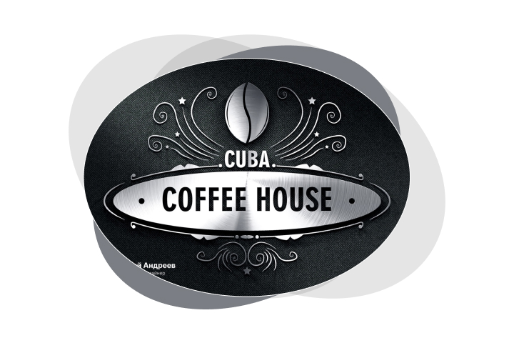 Логотип для кофейни "CUBA"