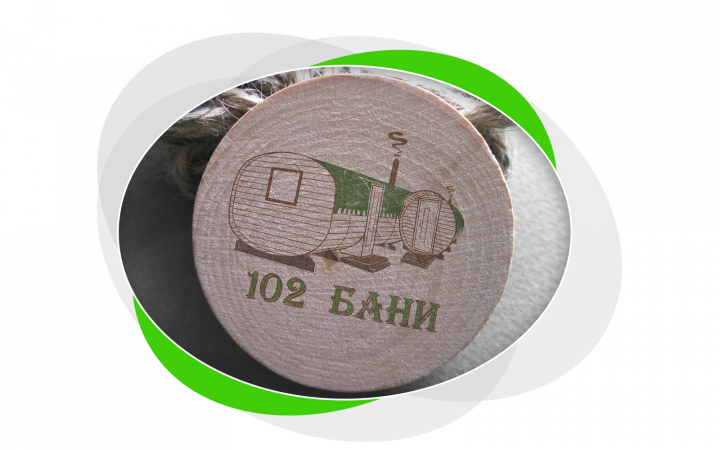 Логотип для "102 бани"