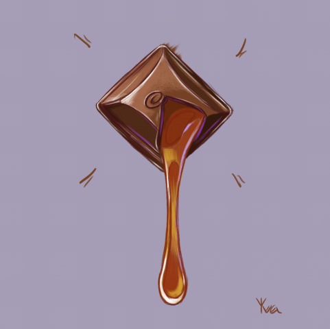 Chocolate Cartoon Illustration