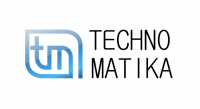 Вариант логотипа для компании TechnoMatica