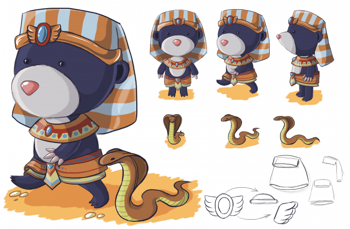 Египетский крот. Концепт