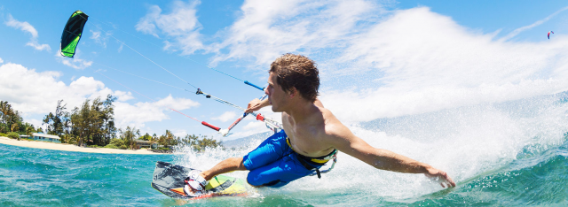 Интервью с переводом субтитров - Кайтсёрфинг