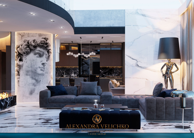 Александра Величко дизайнер элитных интерьеров Designluxeinterio