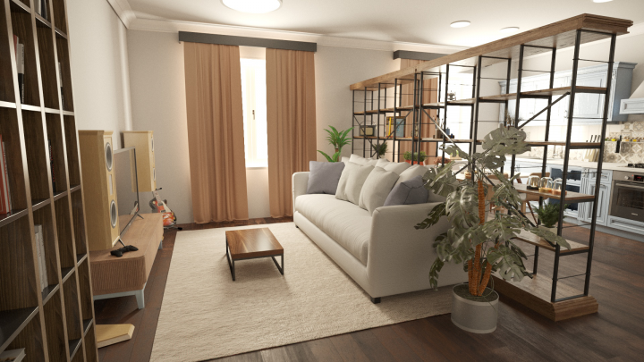 Визуализация жилого дома