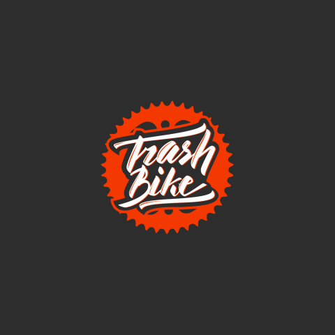Логотип для веломастерской "TrashBike"