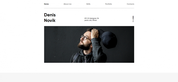 Сайт автобиография