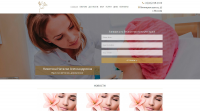 Сайт для врача косметолога, дерматолога (Москва)