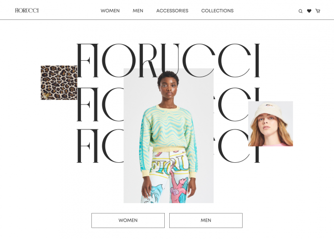 Концепт интернет-магазина одежды