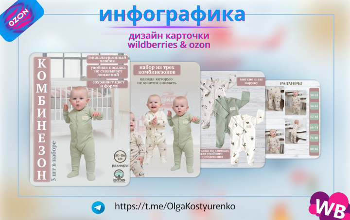 инфографика одежда для детей