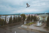 Белорецк с верху. Металлург