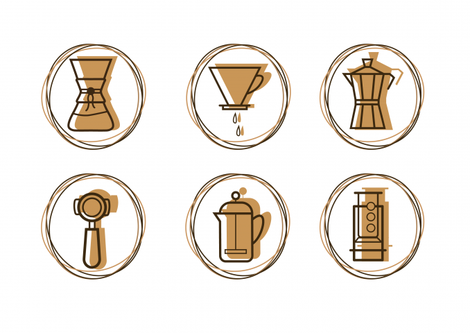 Иконки BrewCoffee