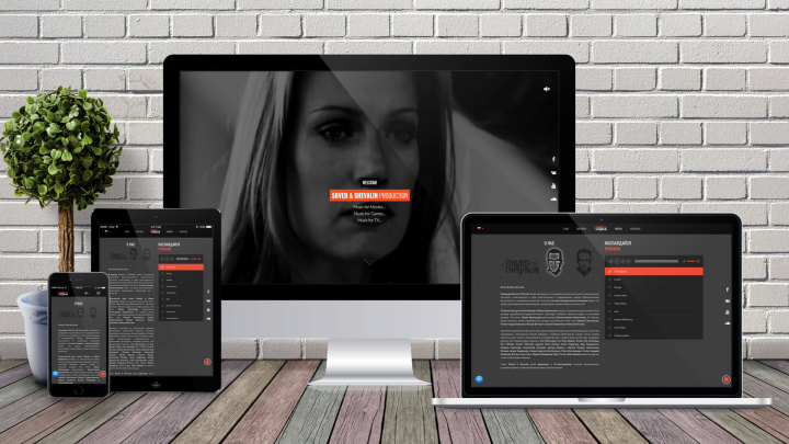 Создание сайта-каталога музыкальной продукции Cinematicstar