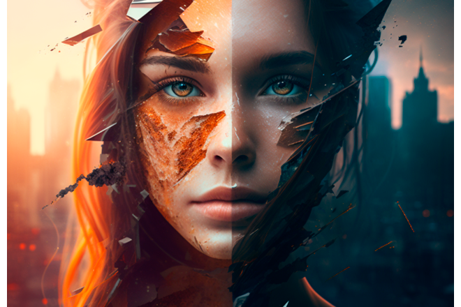 Ретушь фотографий до и после