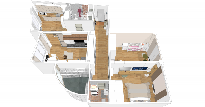 Дизайн интерьера МО, г. Королев Глеб Рыбин