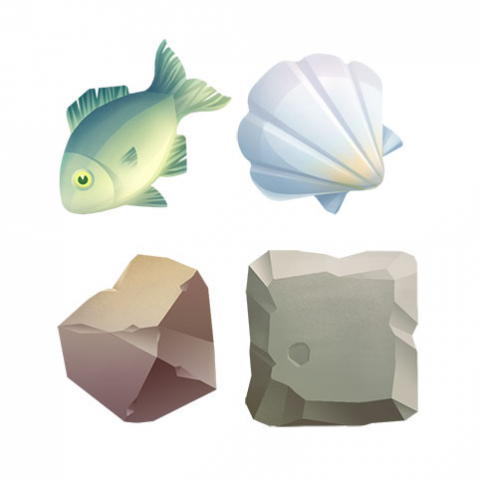 Арт для игры в сеттинге "Survival"