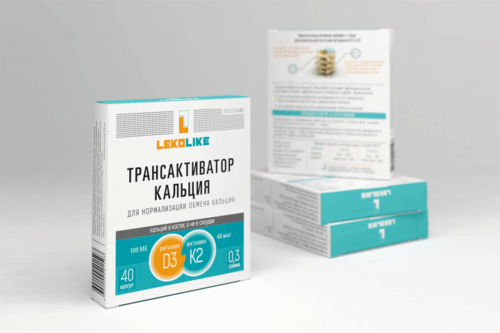 Упаковка / БАД, редизайн