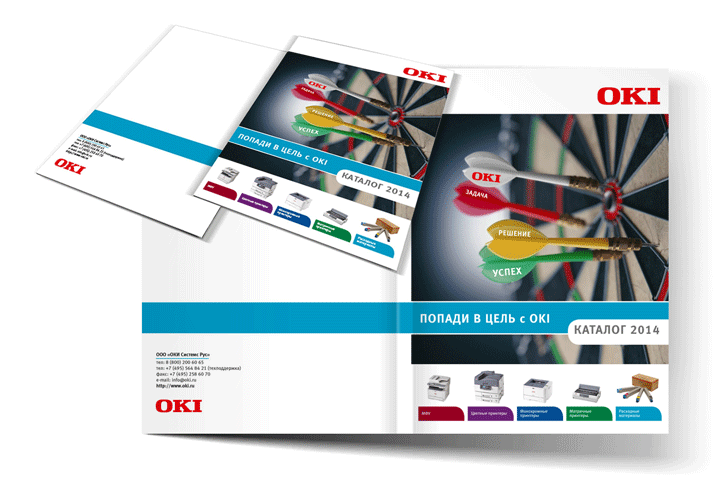 Верстка обложки каталога