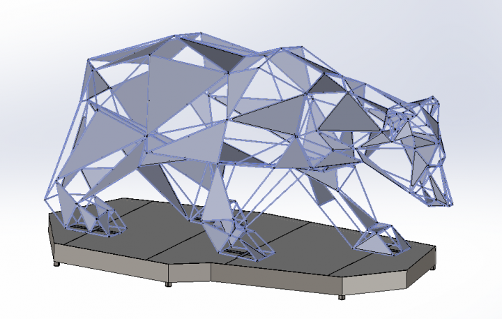 3-D Медведь