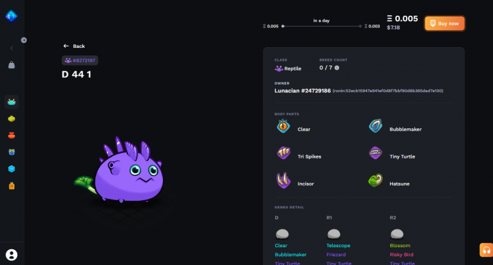 Бот-автоскупщик нфт