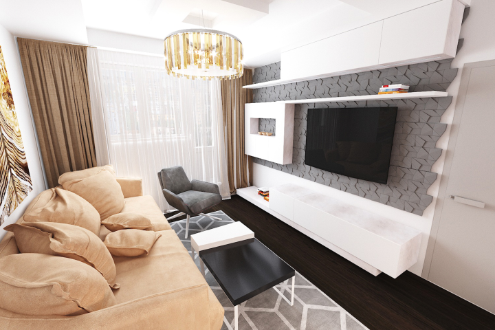 Дизайн гостинной