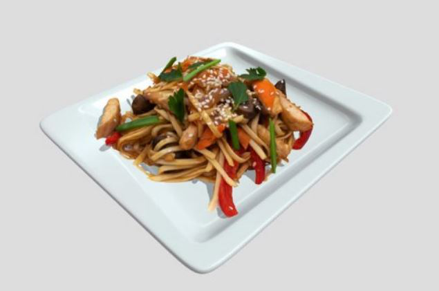 food photogrammetry model