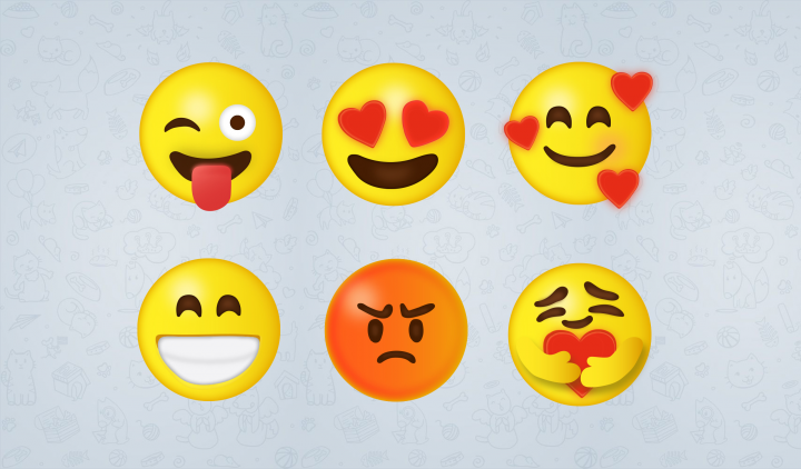 Стикерпак emoji для приложения "ShazzleChat"