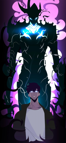 Арт иллюстрация персонажа из корейской манхвы