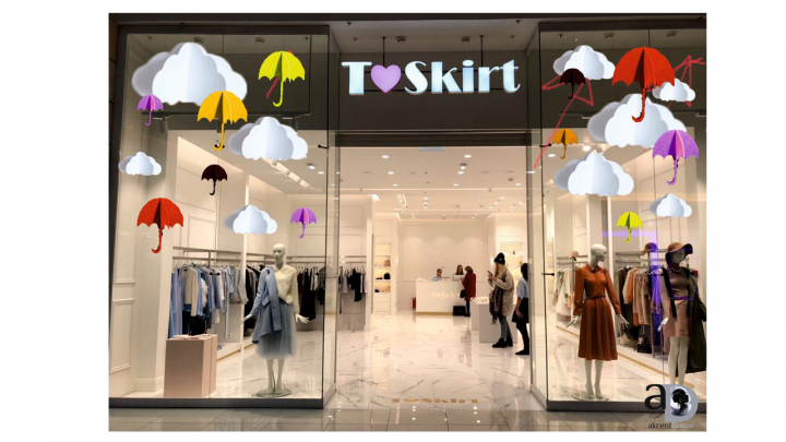 Разработка дизайна витрины магазина + визуализация. Вариант 2