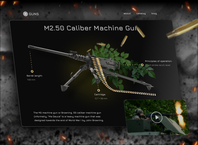Design of Gun instruction