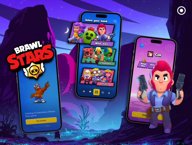 Brawl Stars Game App design